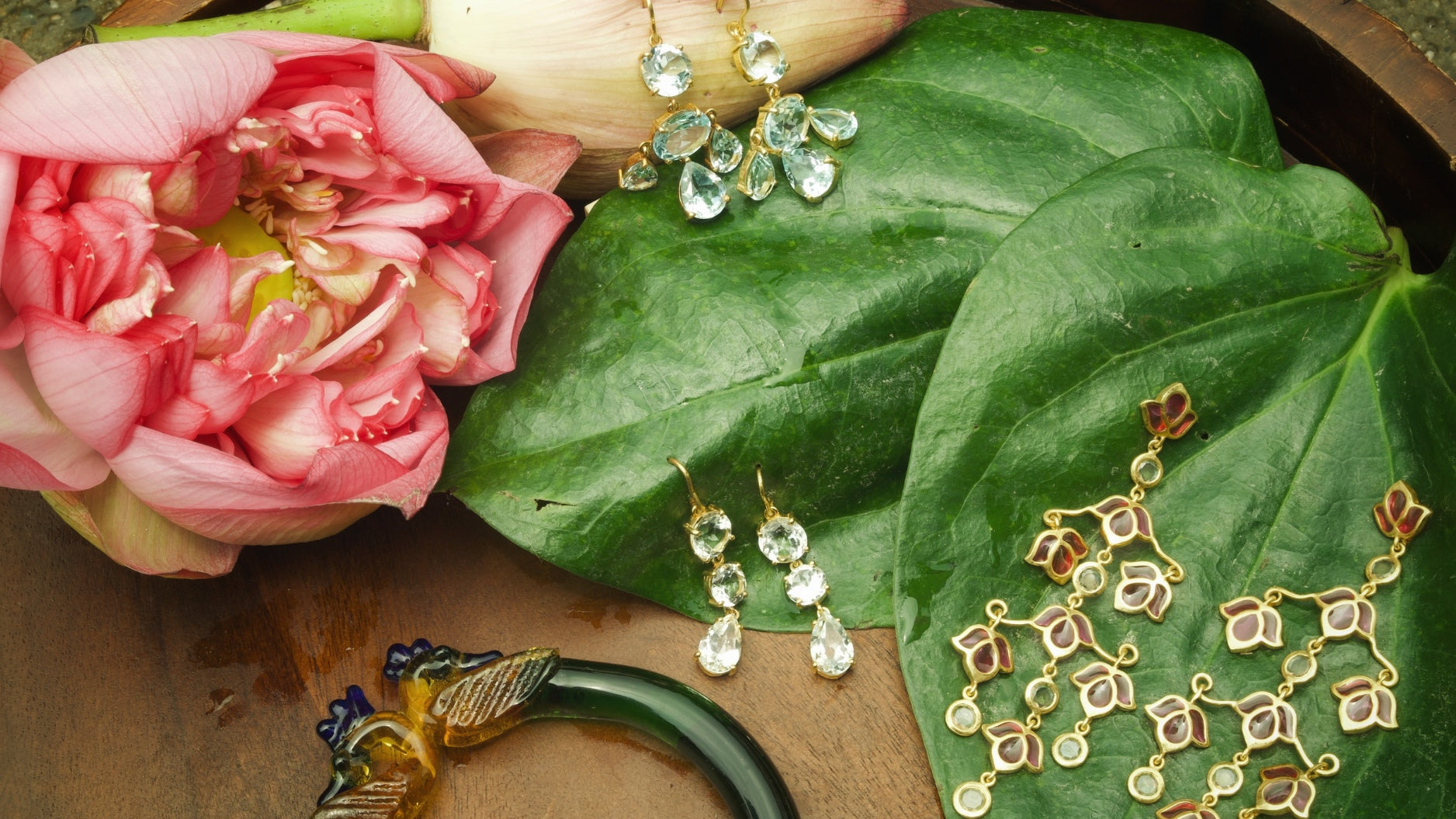 The Language of Monsoon in Jewelry