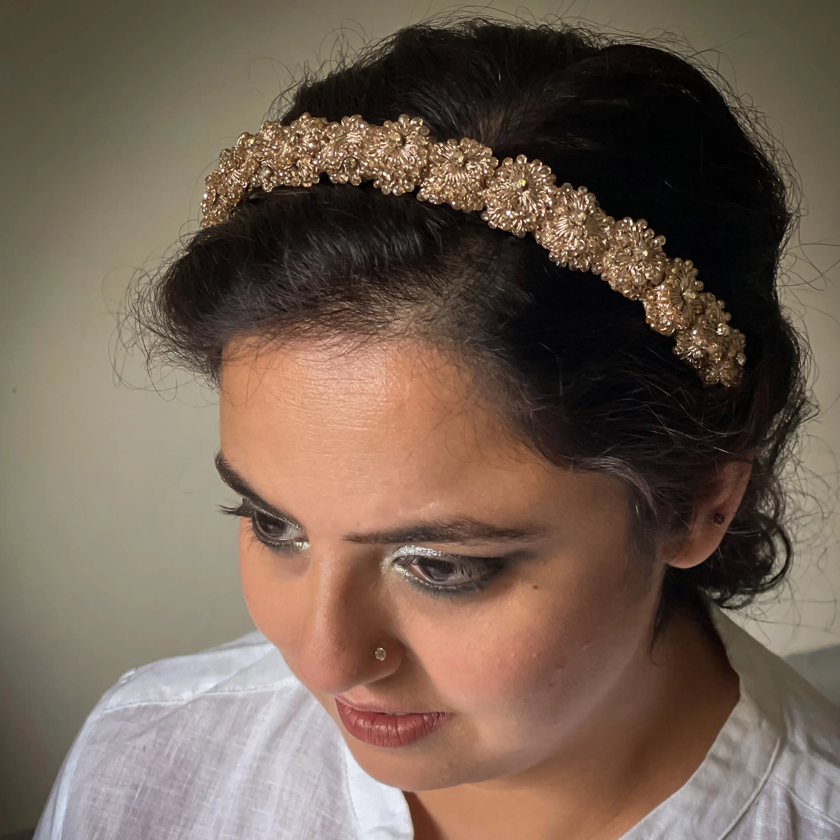 UMA CROCHET BLOSSOMS HEADBAND