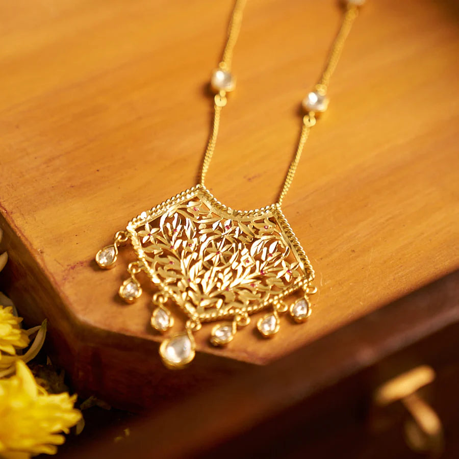 Aanyaansh Statement Long Necklace