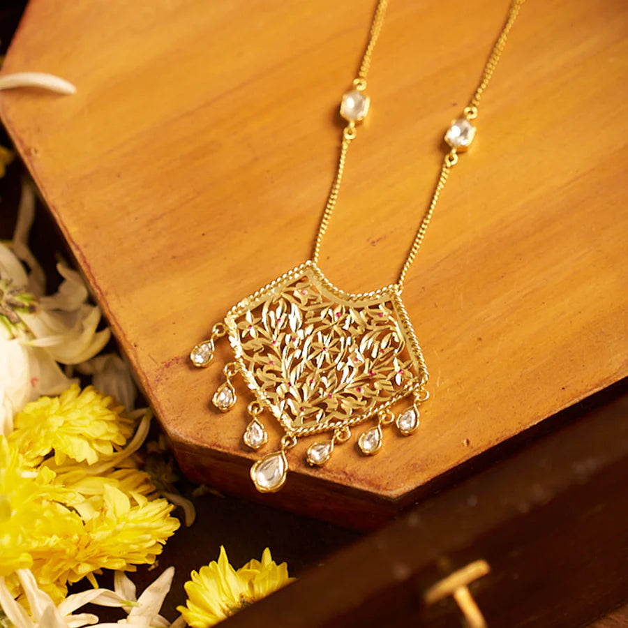 Aanyaansh Statement Long Necklace