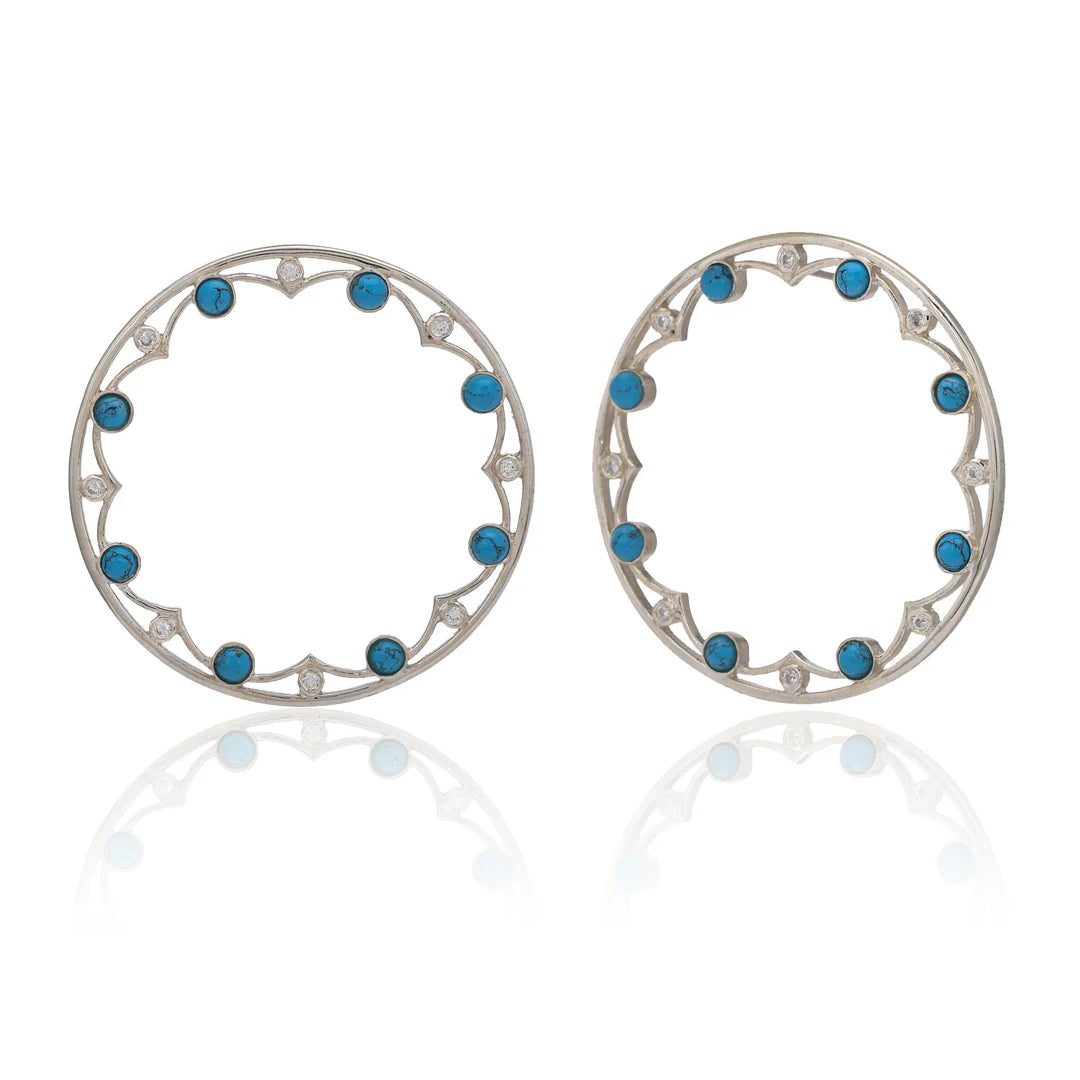 Akira Turquoise Earrings