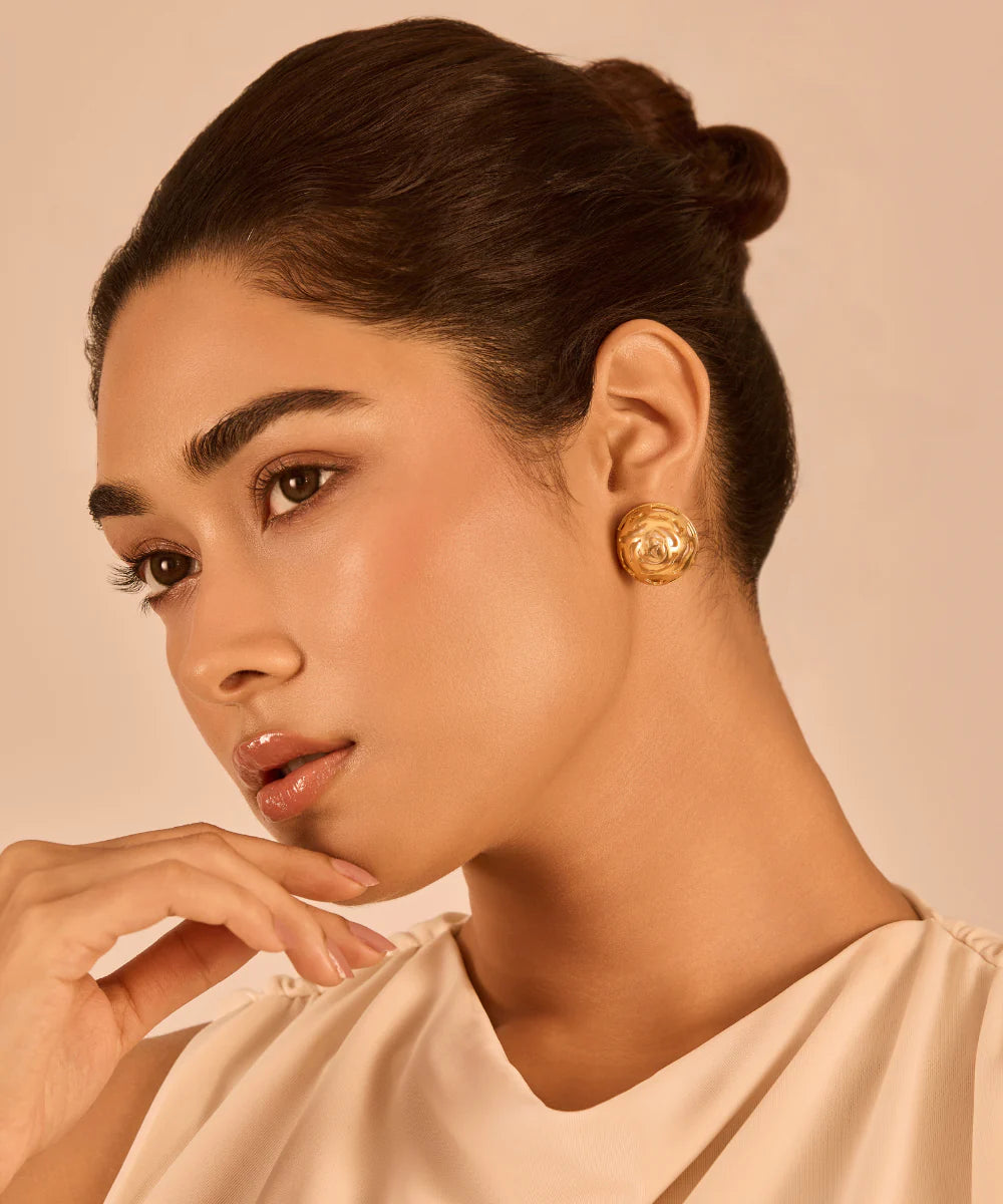 Audrey Rosette Studs