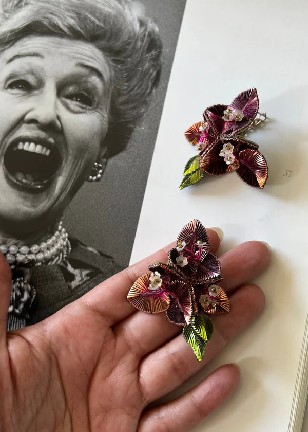 TRIO EARRING EARCUFF - PEACH