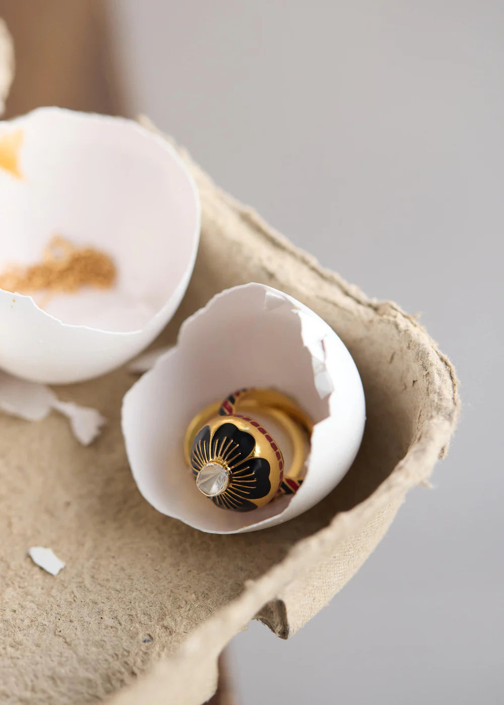 Barn Red & Charcoal Palermo Dream Ring