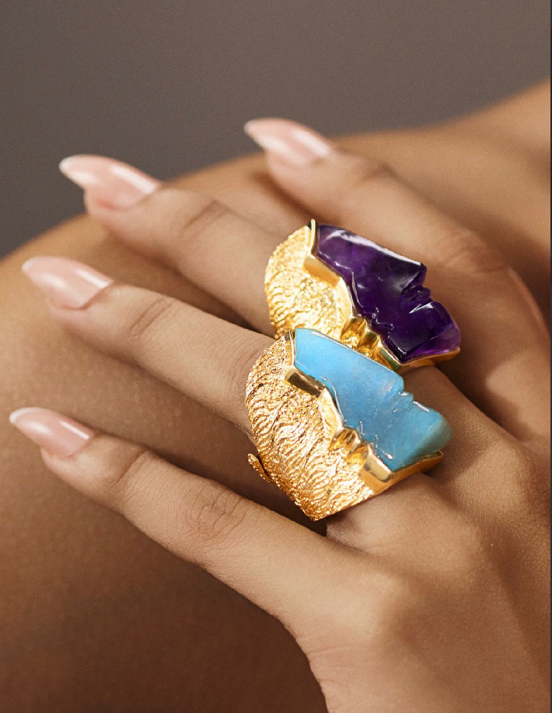 Bhram Asmani Ring