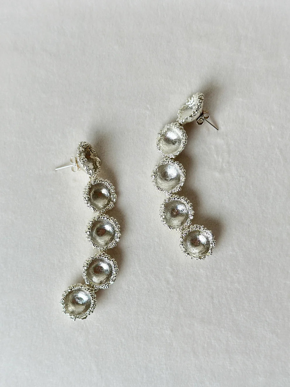 Cascade Earrings Silver