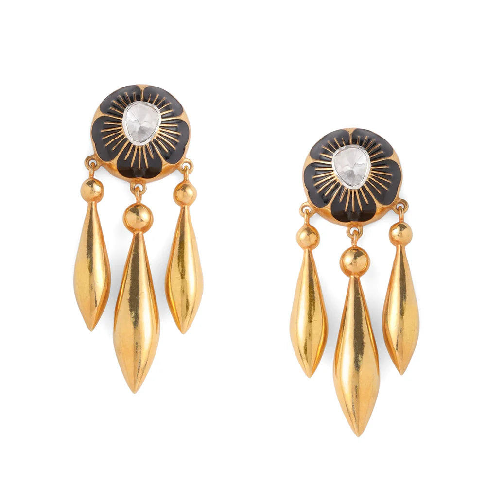 Charcoal Palermo Dream Earrings