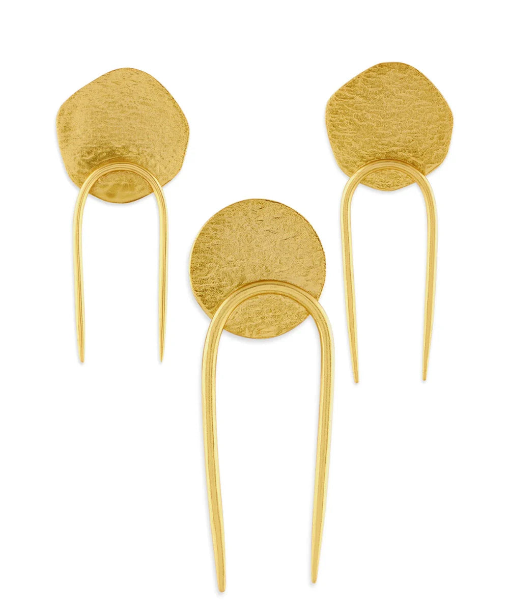 Coin Hair Pin Set of 3