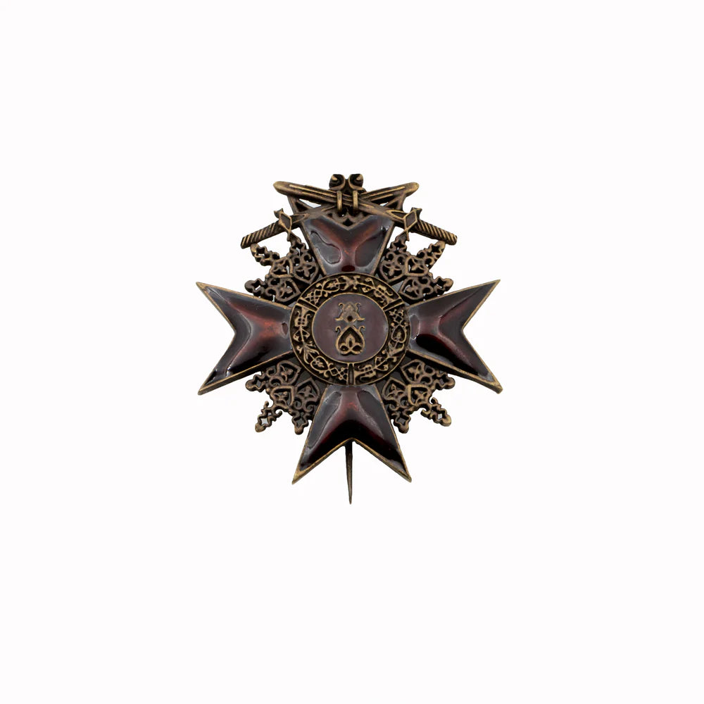 Crest Brooch