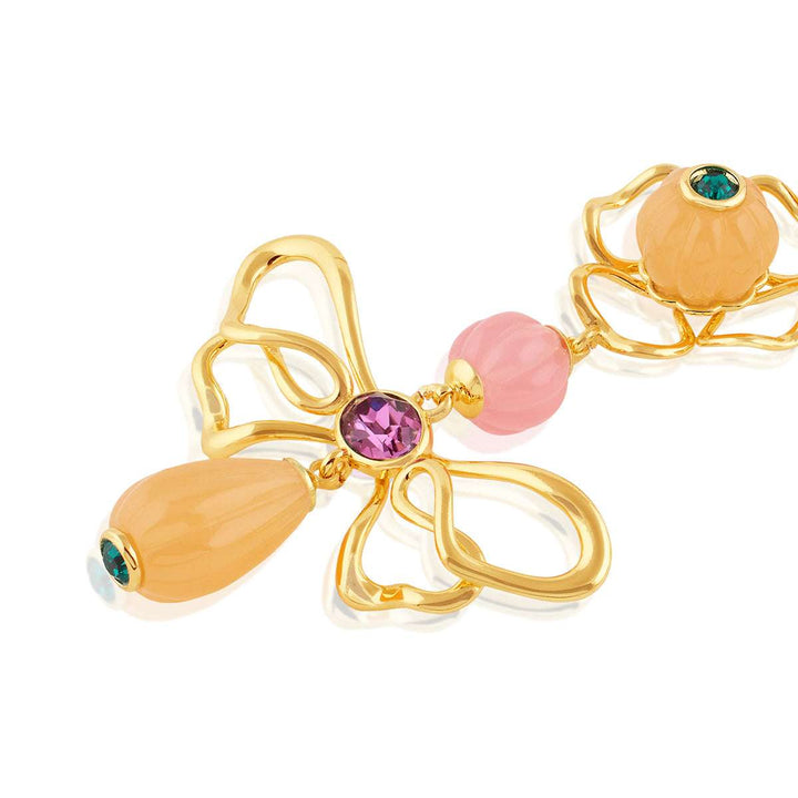 Dusky Bloom Dangler Earrings