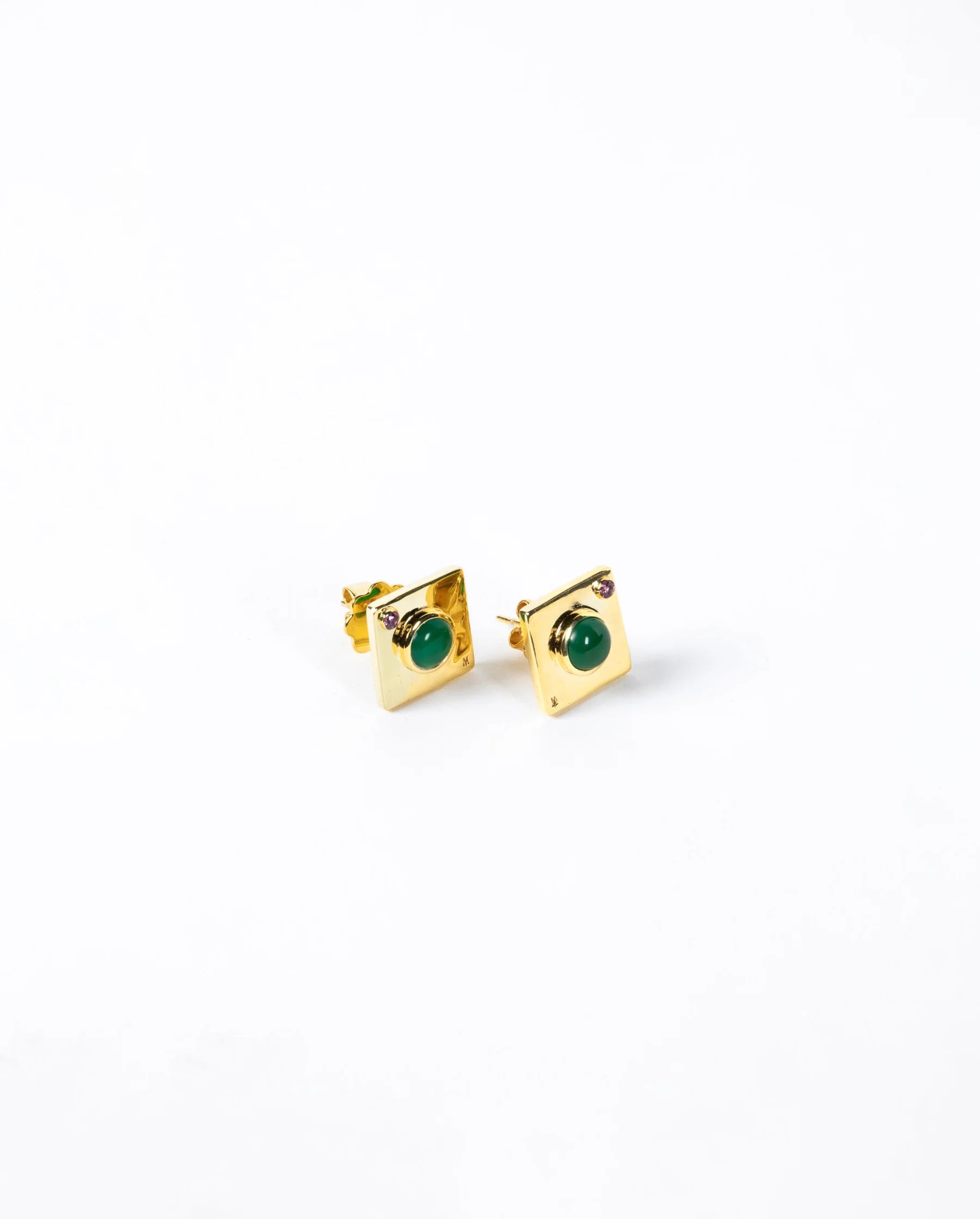 Edge Ear Studs Gold