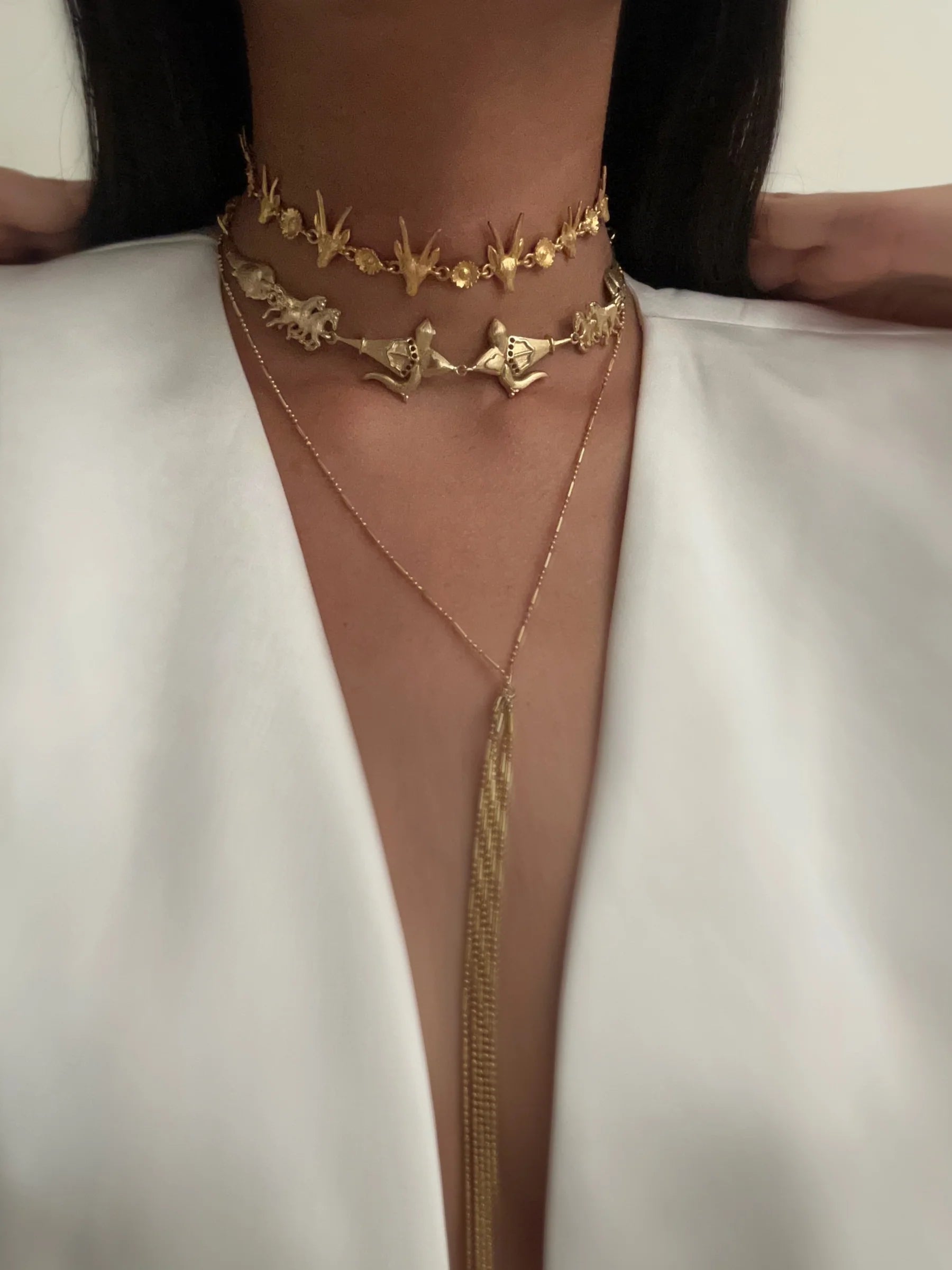 Forest whisperer choker necklace