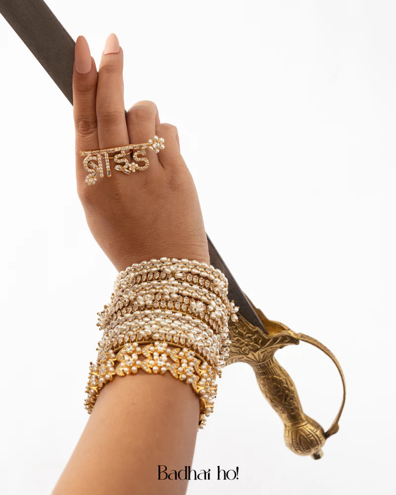 Grand Palais Bangle Set (Set Of 5)