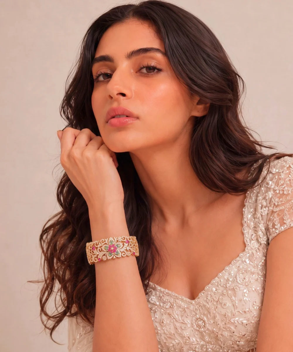 Gulbagh Multicolour Statement Kada