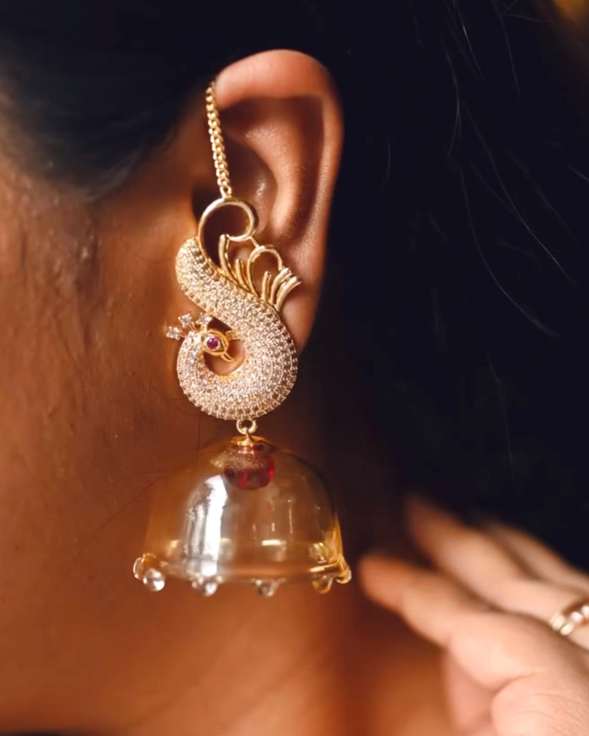 SWAN JHUMKA