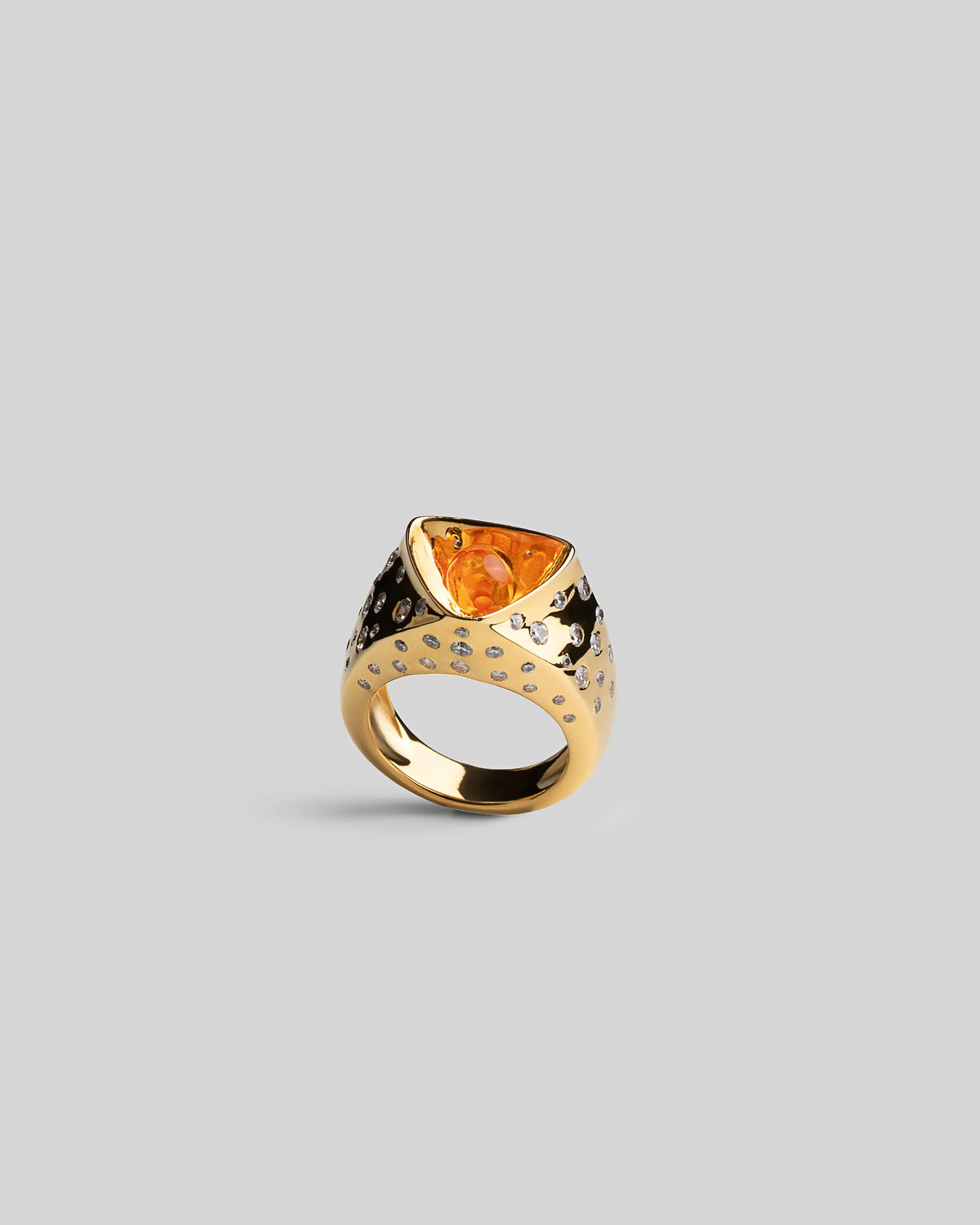Irodori Amber Ring