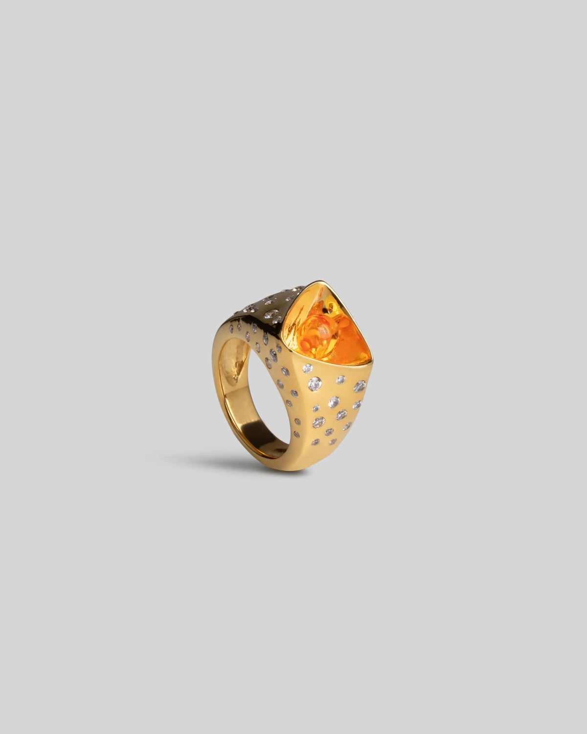 Irodori Amber Ring