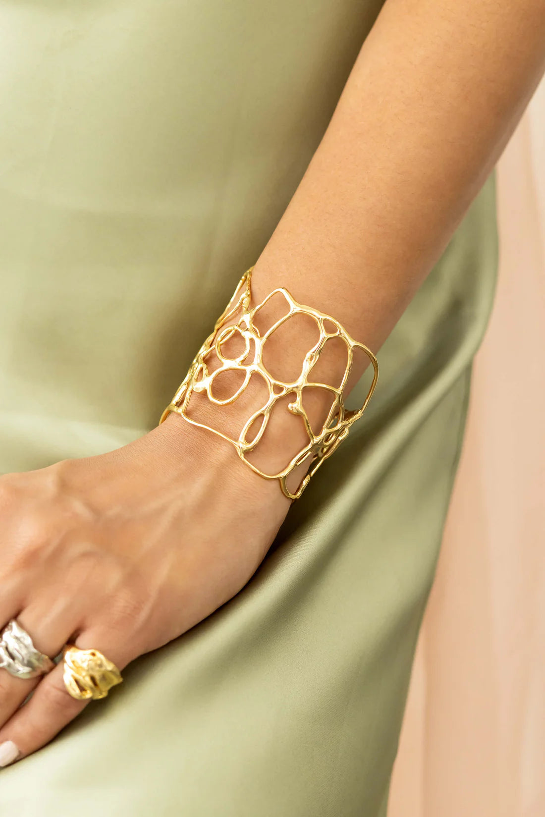 Jackson Pollock Cuff