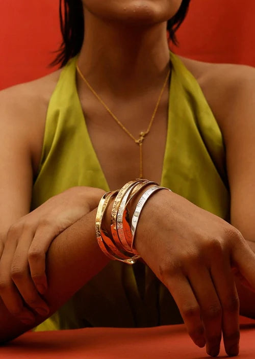 Japji Sahib Mool Mantar Bangle - Gurmukhi