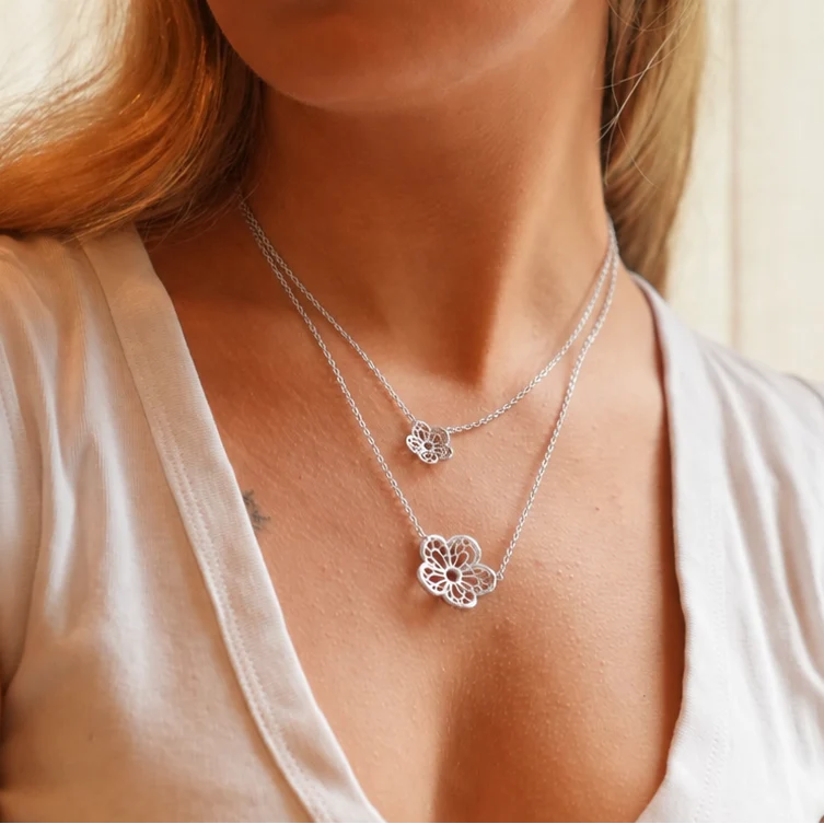 Lace Bloom Necklace