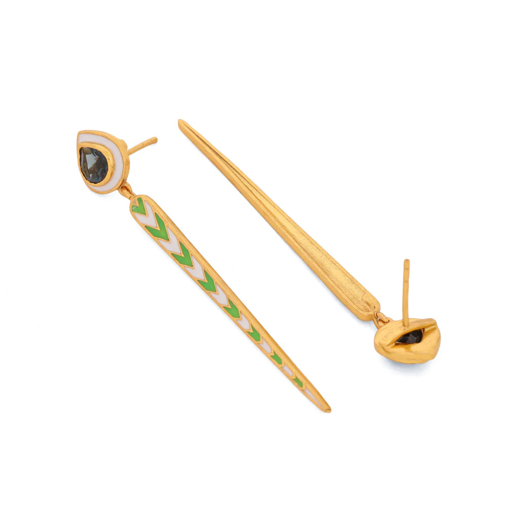 London Blue Topaz La Tila Bonita Earrings