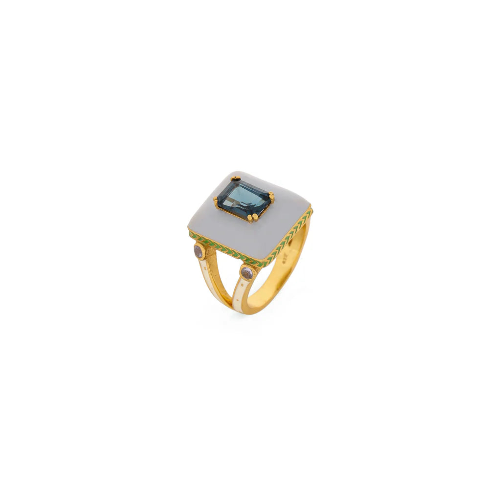 London Blue Topaz Sora Ring