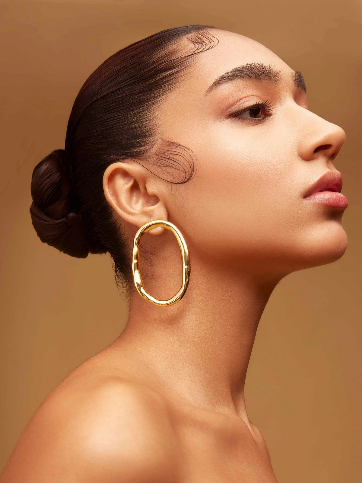Lumi hoop earrings