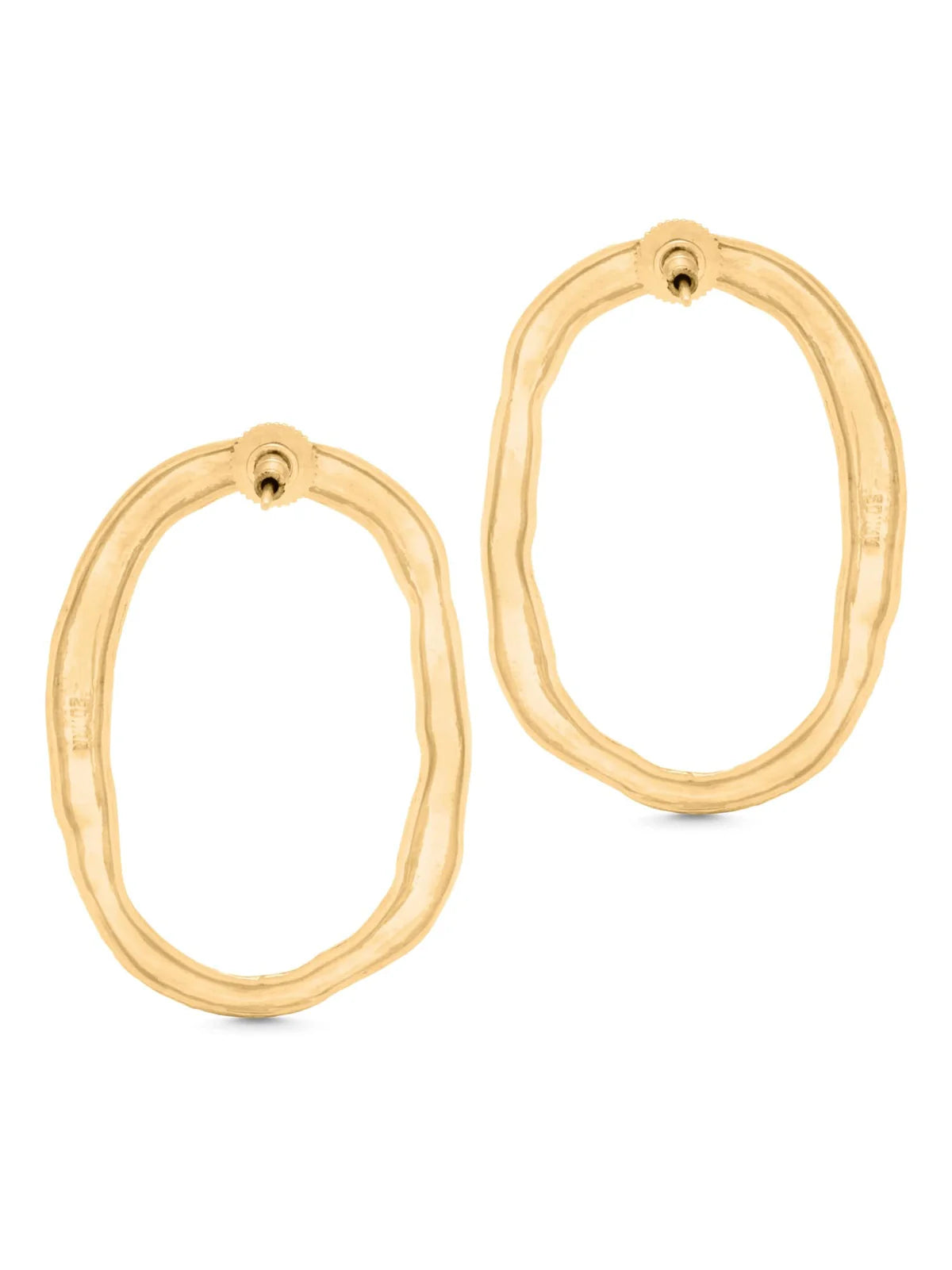 Lumi hoop earrings