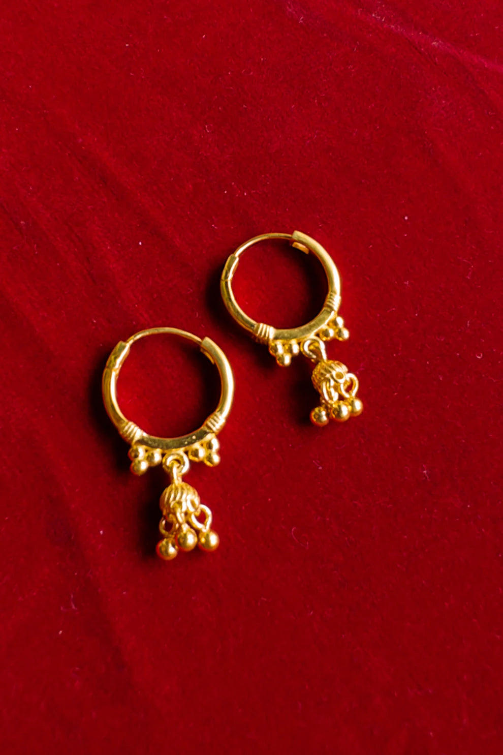 Meera Baali Earrings 18k Gold Plated