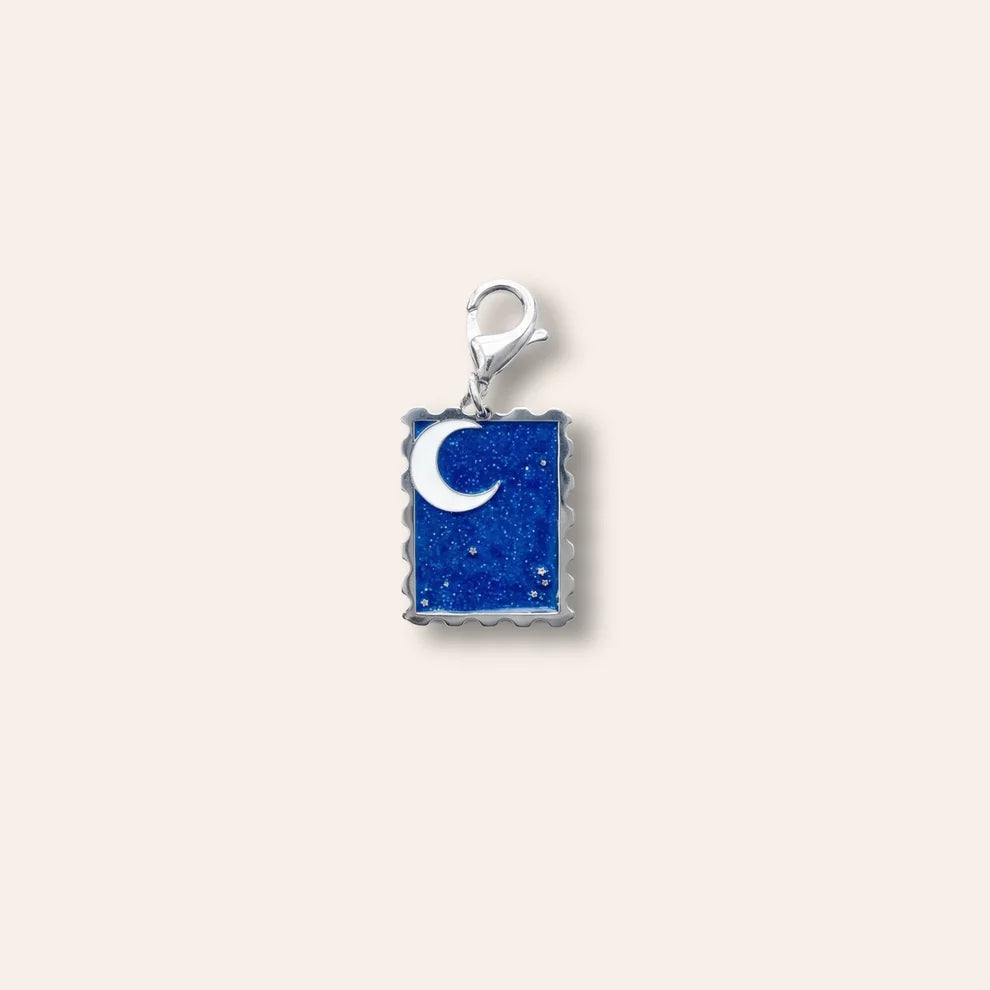Memory Stamp Charm – Starry Night