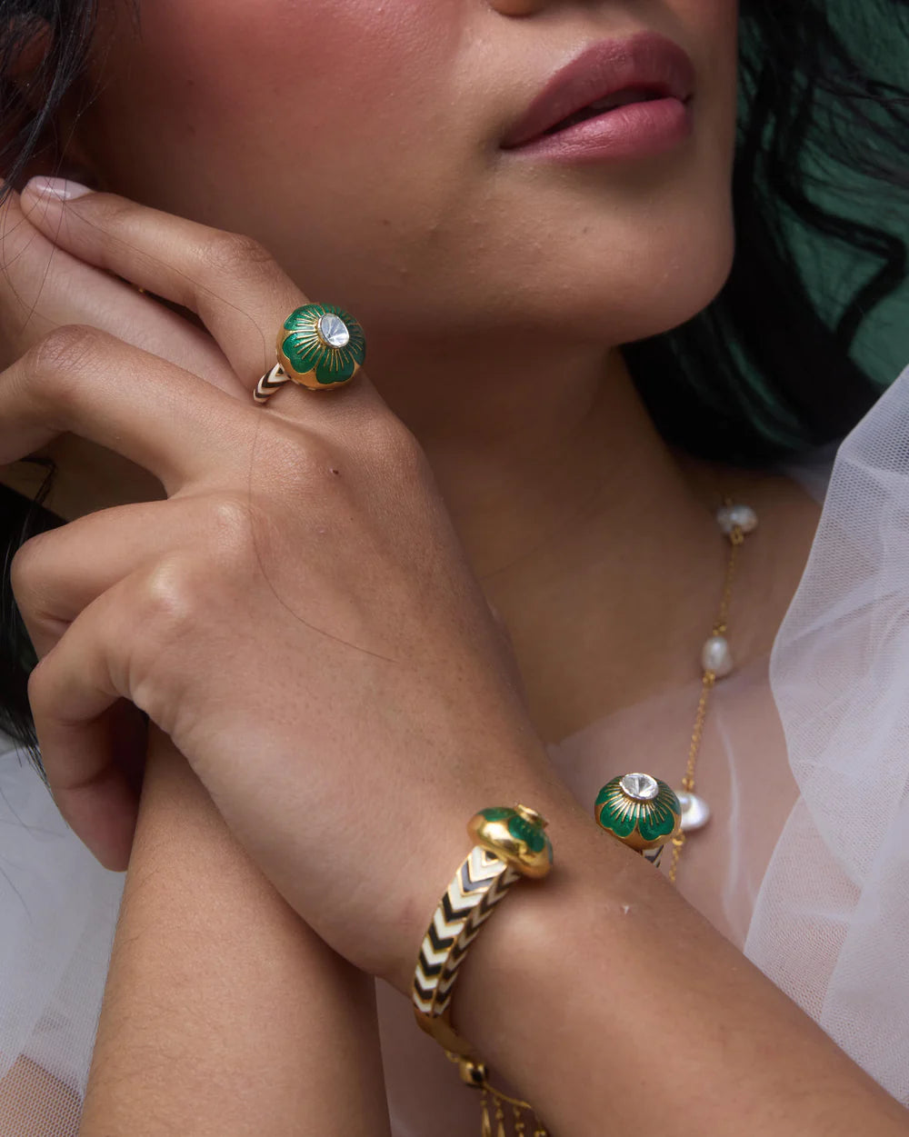 Mist Green Palermo Dream Cuff