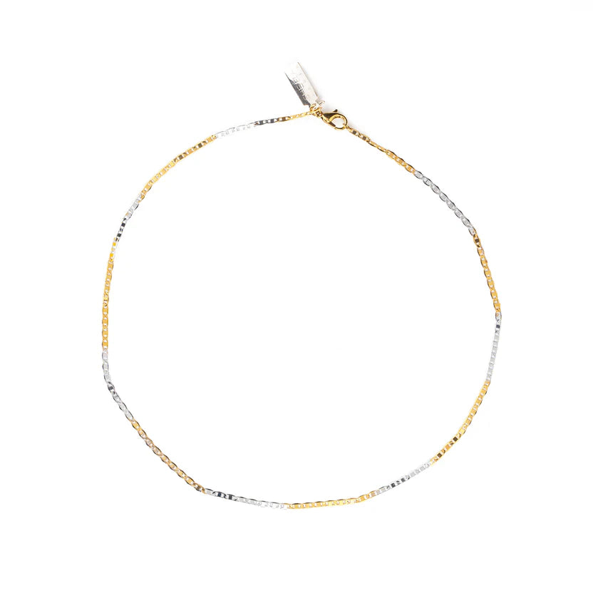 Mix Metal square link chain