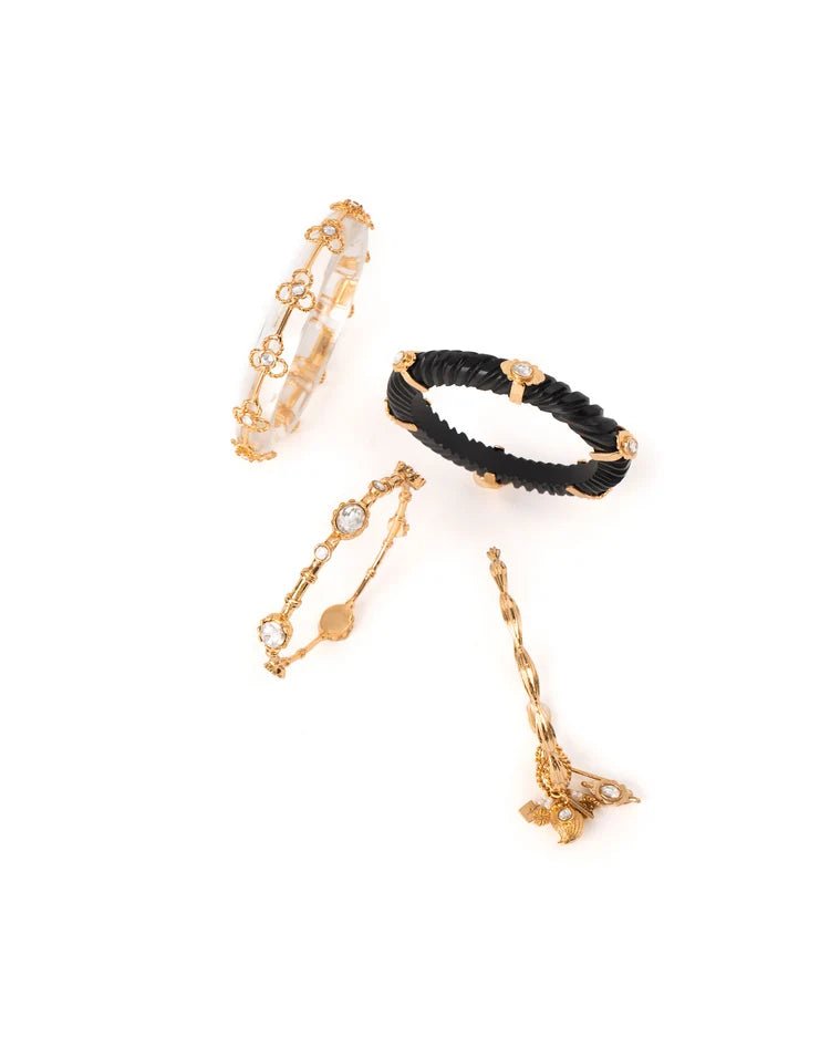 Mogra Bageecha Bangle Set