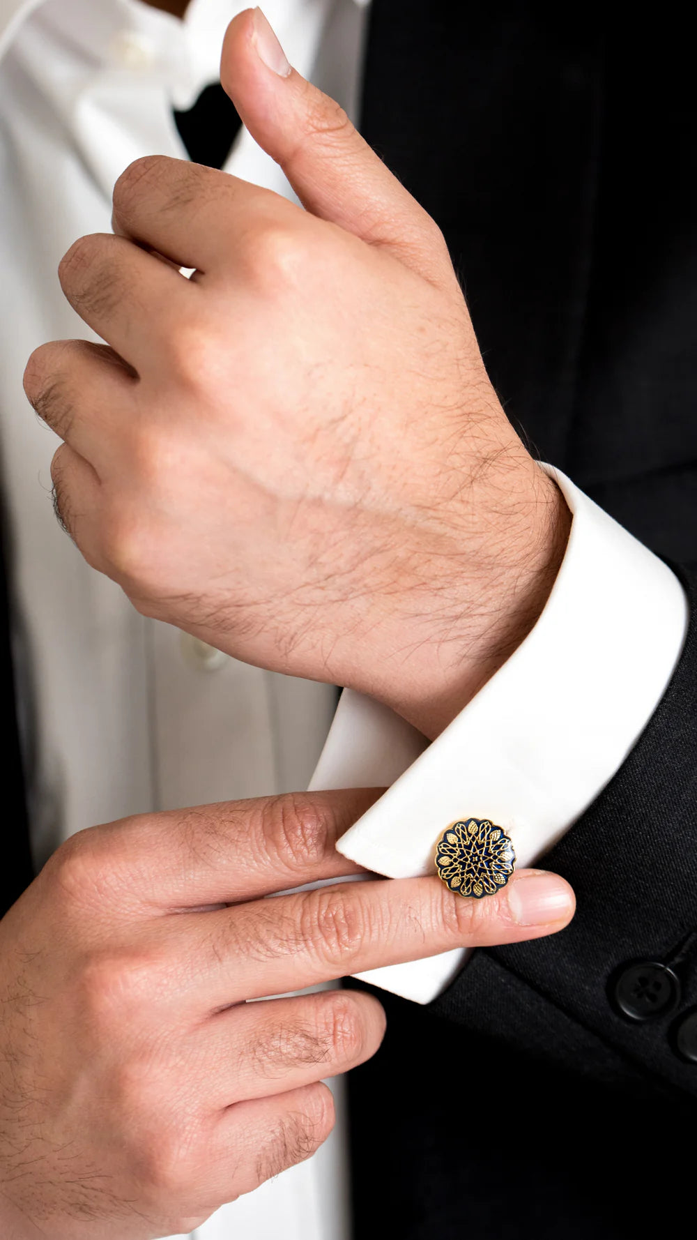 Mughal Cufflinks - Gold