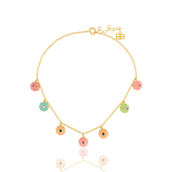 Whimsical Garden Charm Necklace