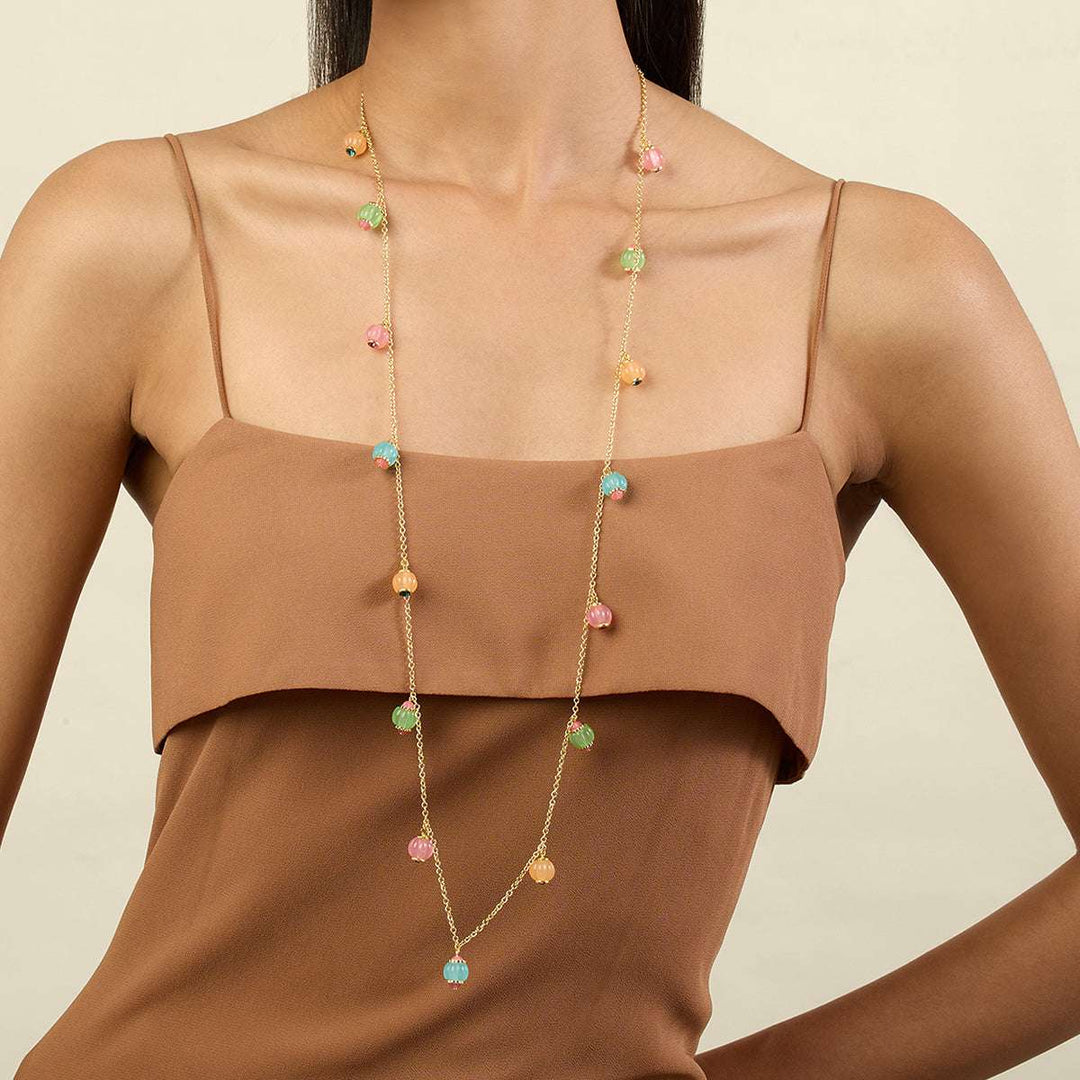 Whimsical Garden Long Necklace