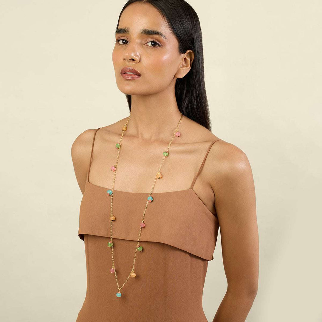 Whimsical Garden Long Necklace