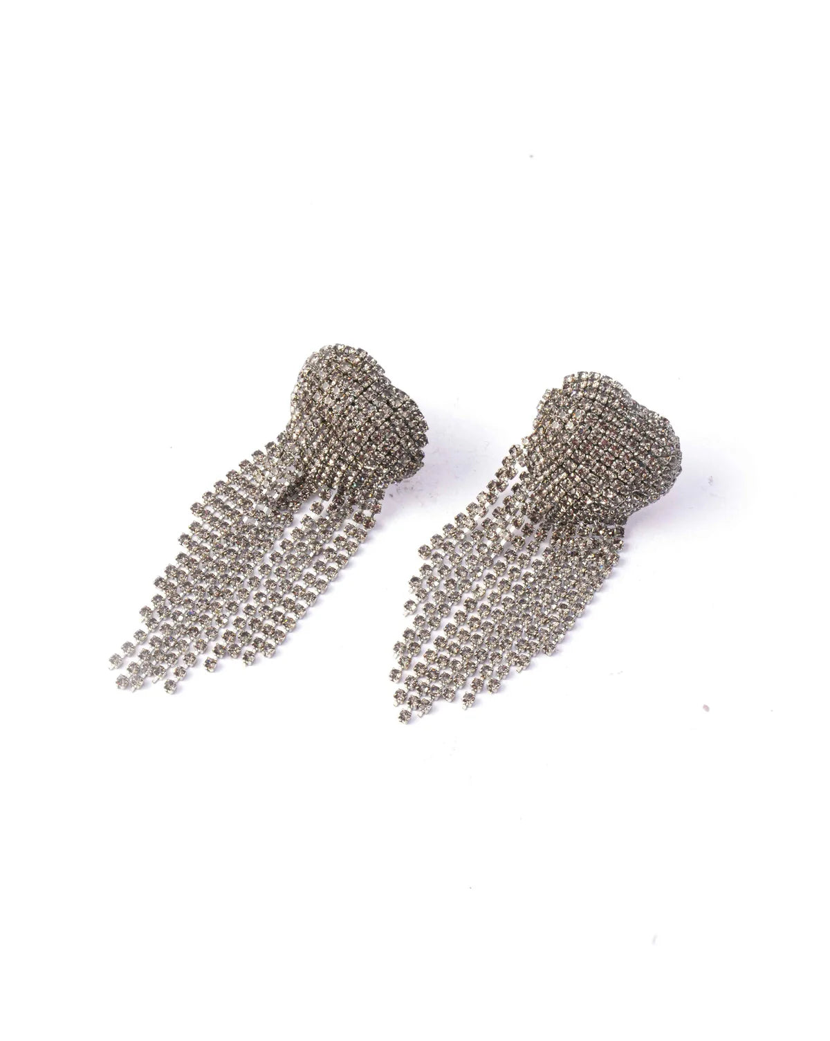 Nano Eleanor Danglers In Grey Diamond
