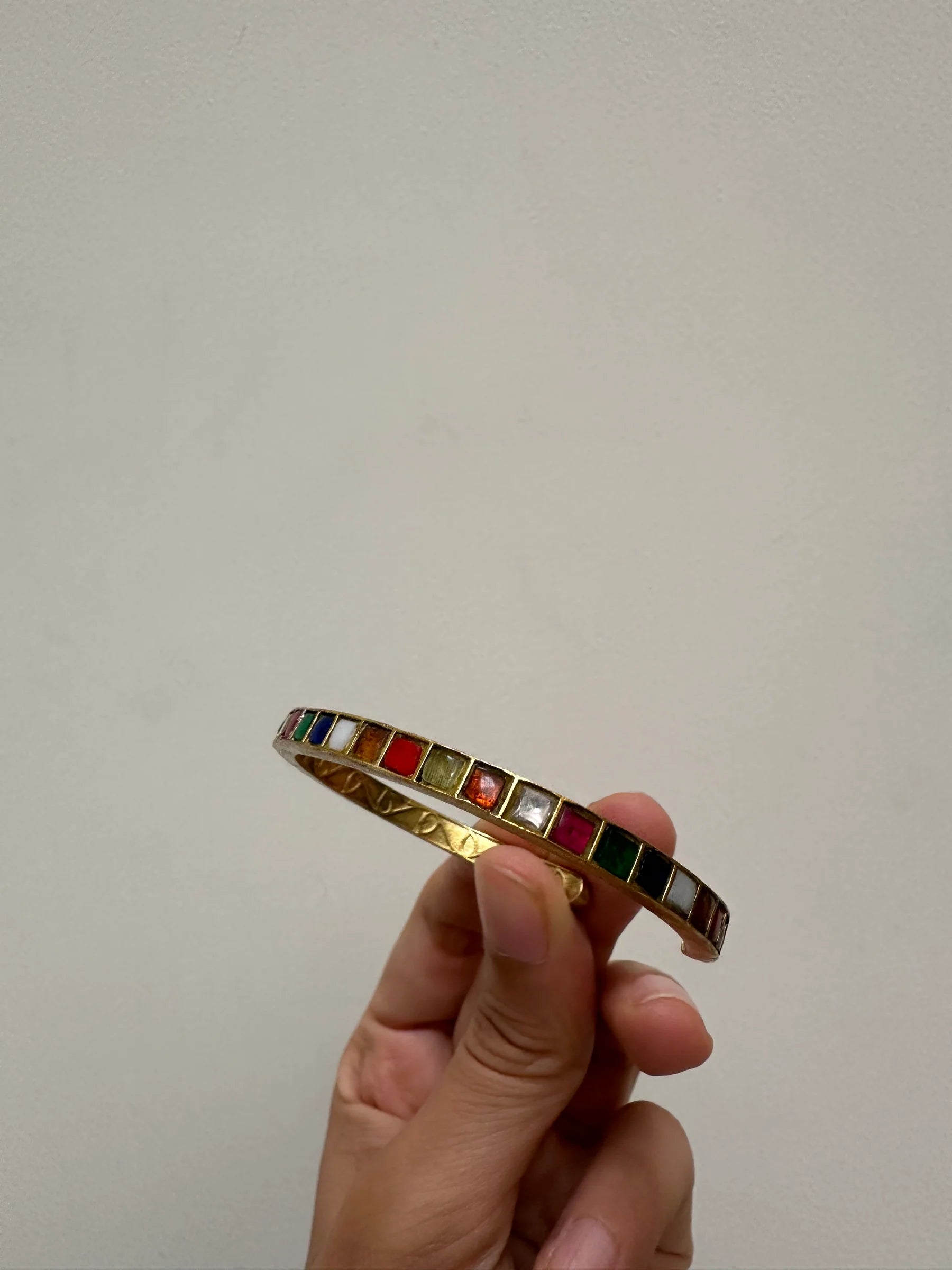 Navratan classic stackable bracelet