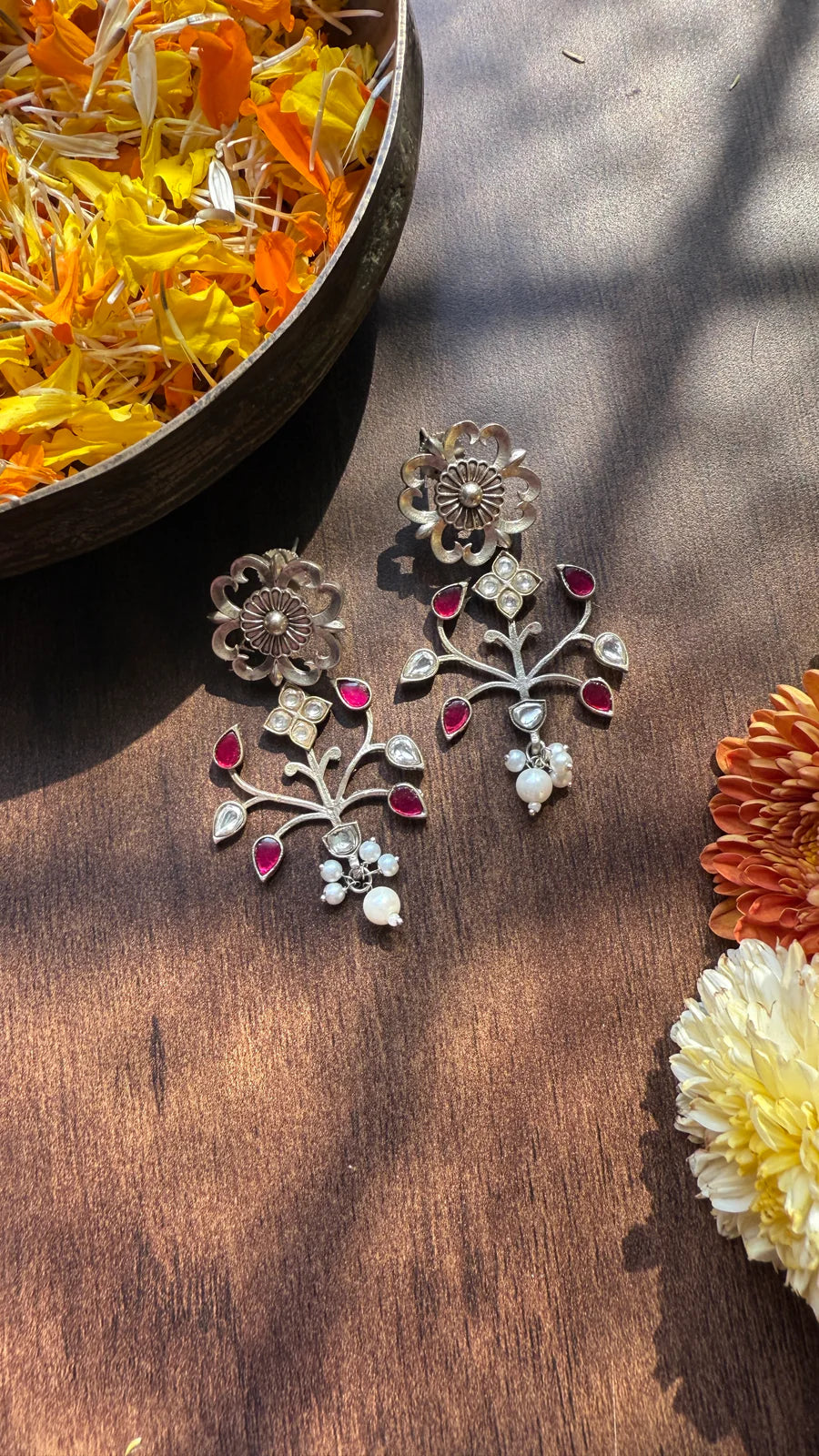 Nimrat Polki Earrings