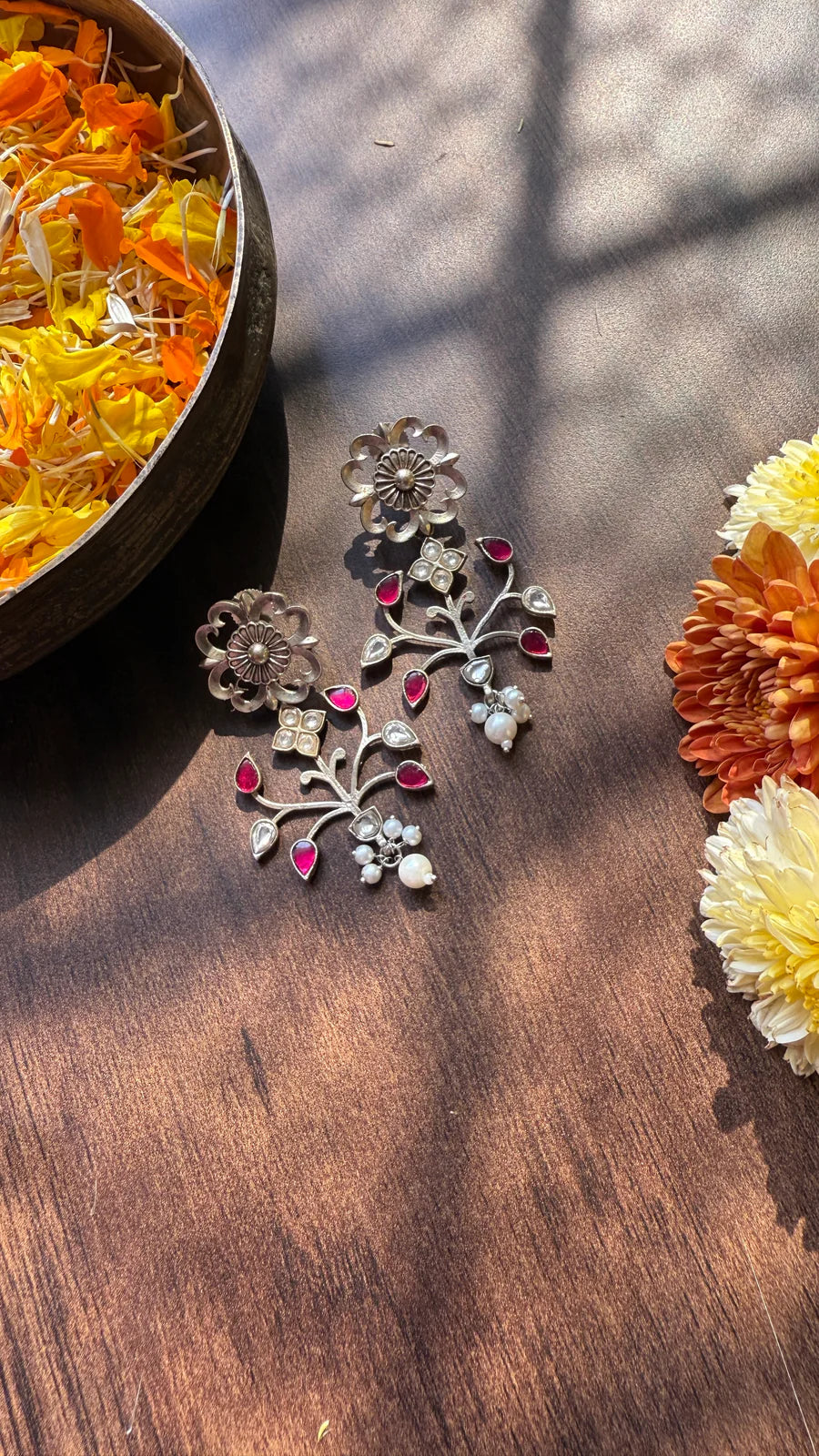 Nimrat Polki Earrings