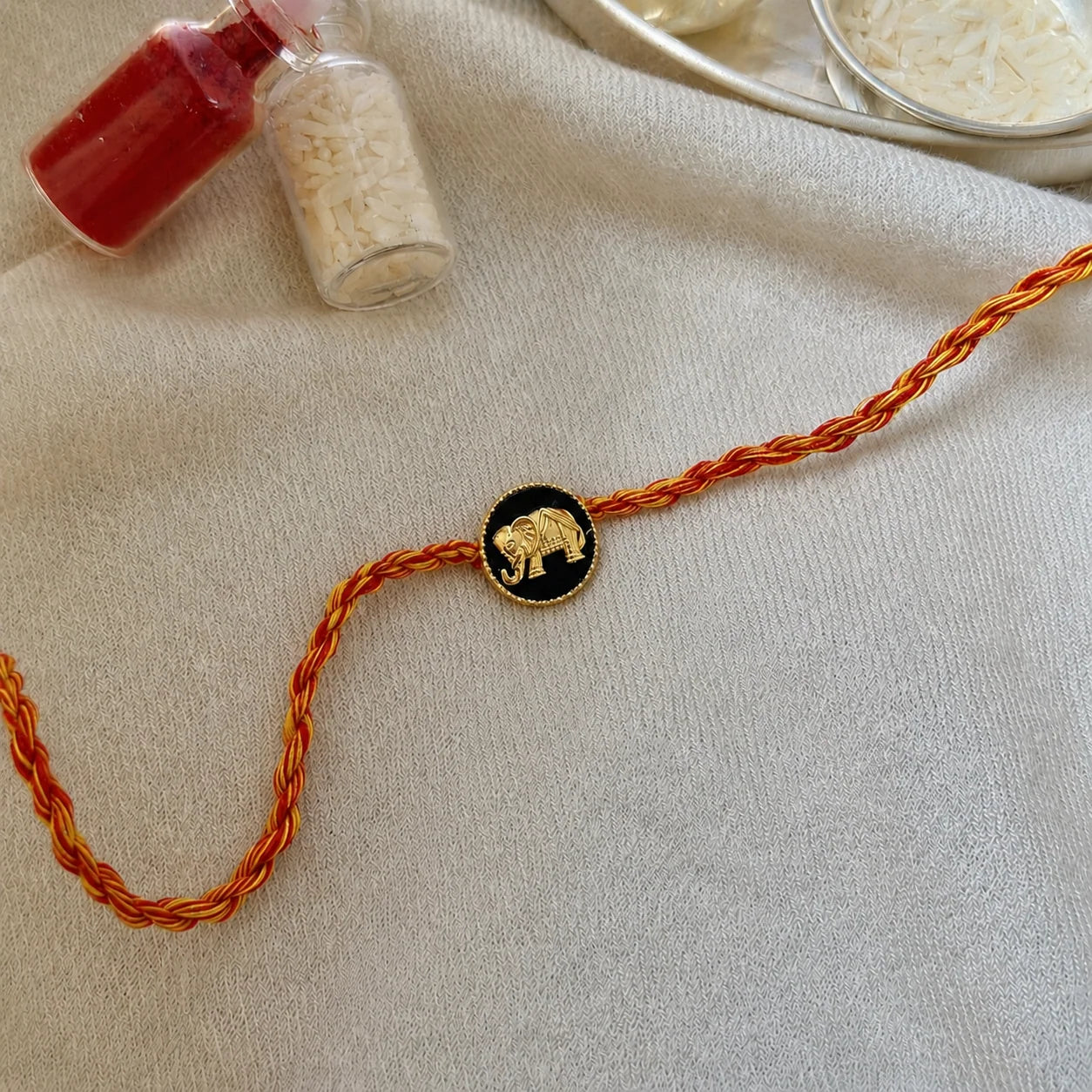 OG Haathi Rakhi Cum Pendant (92.5 Fine Silver)