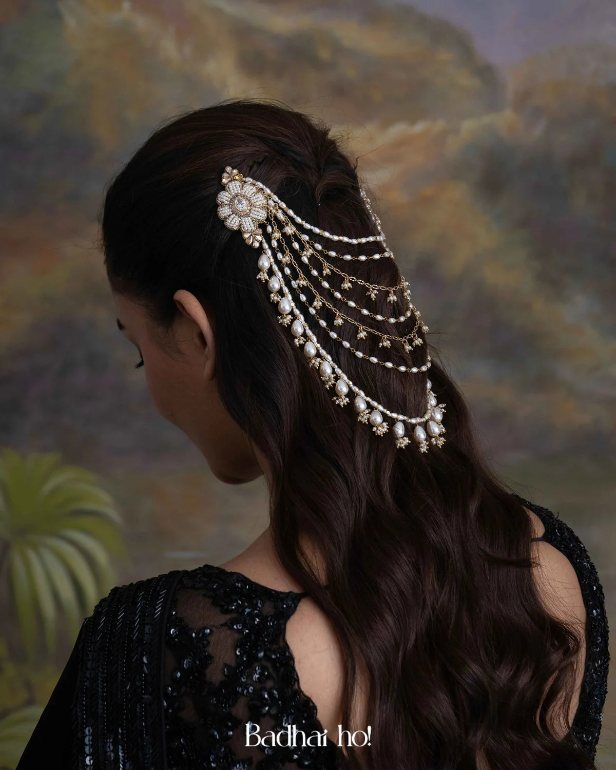 POPPY PEARL HAIR HARNESS