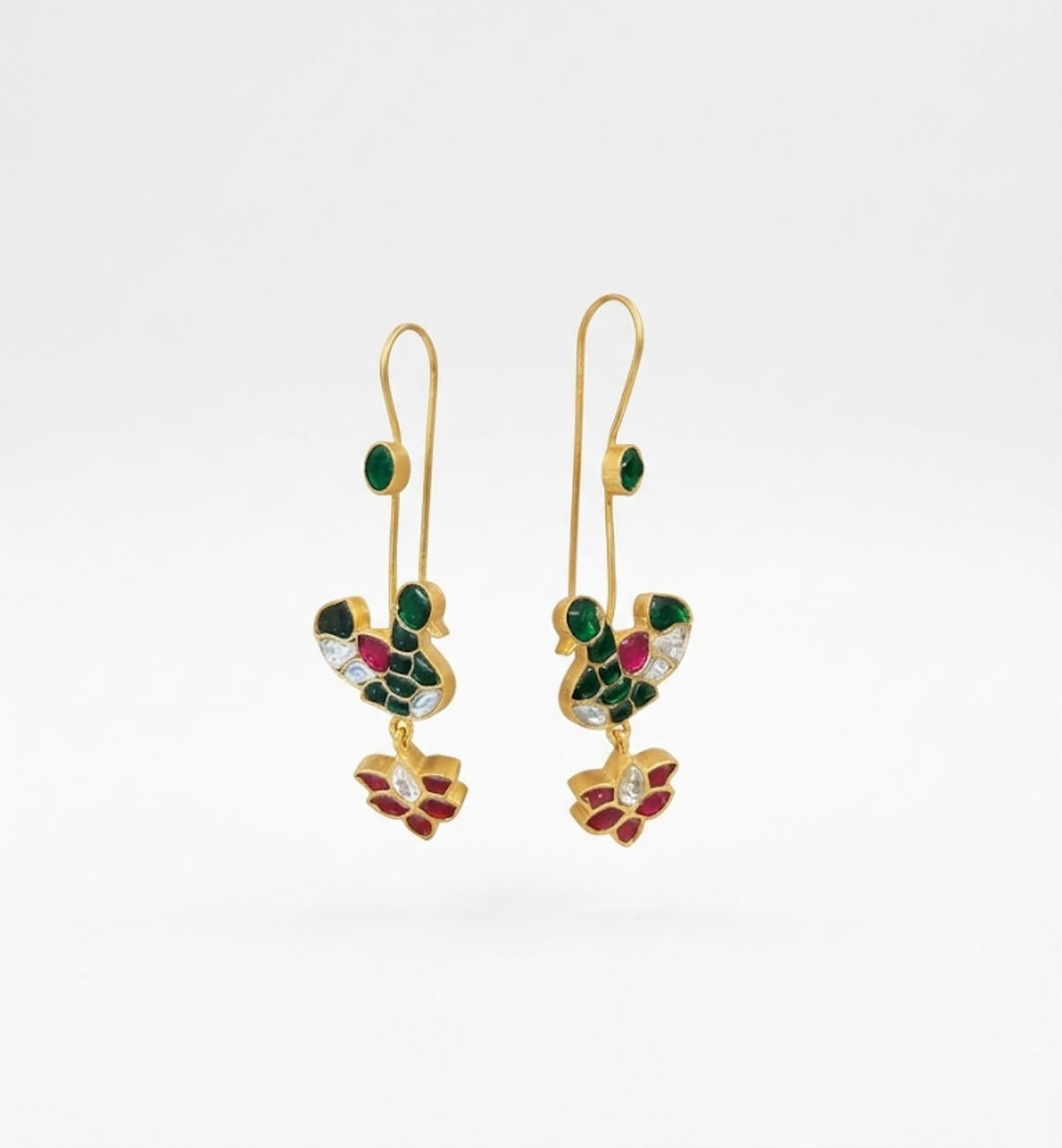 Peacock Earrings
