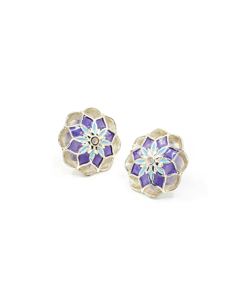 Purple Gul Youthika Stud Earrings