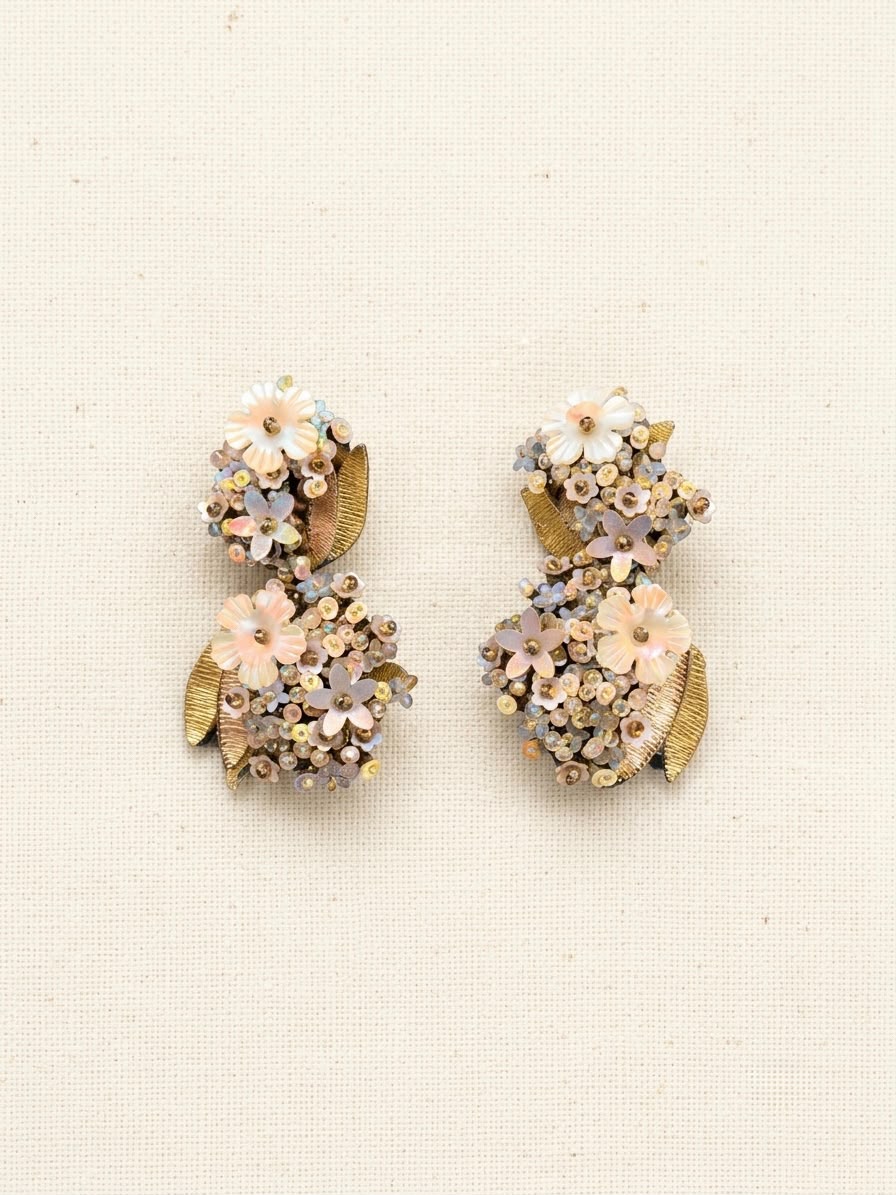 QUARTZ DUO EARRINGS