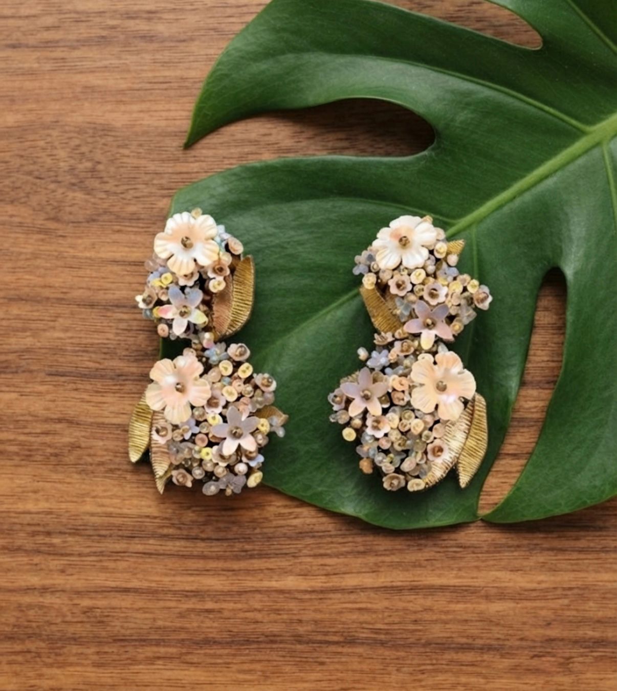 QUARTZ DUO EARRINGS