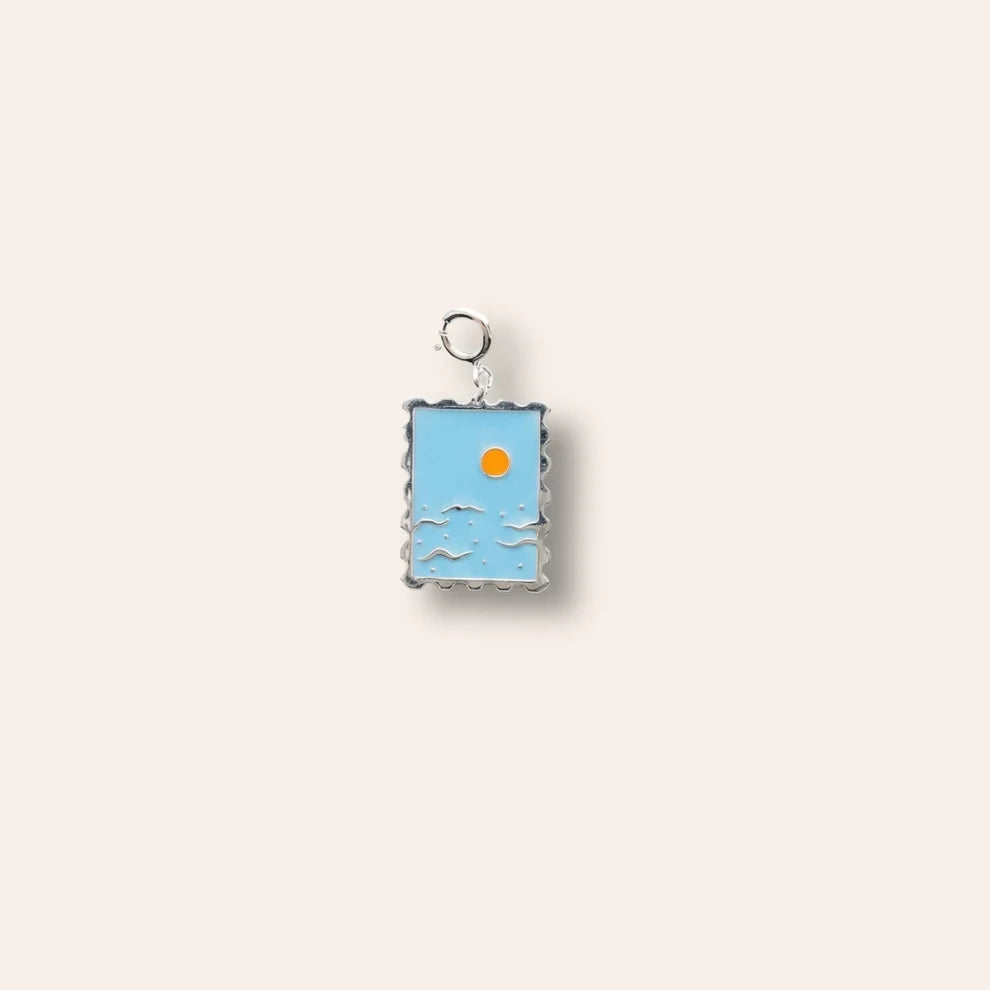 Memory Stamp Charm - Quiet Horizon