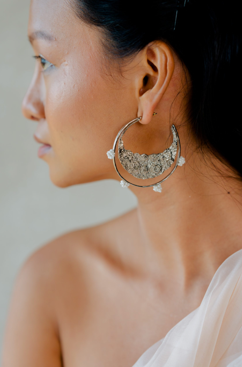 ROSHNI SILVER EARRINGS