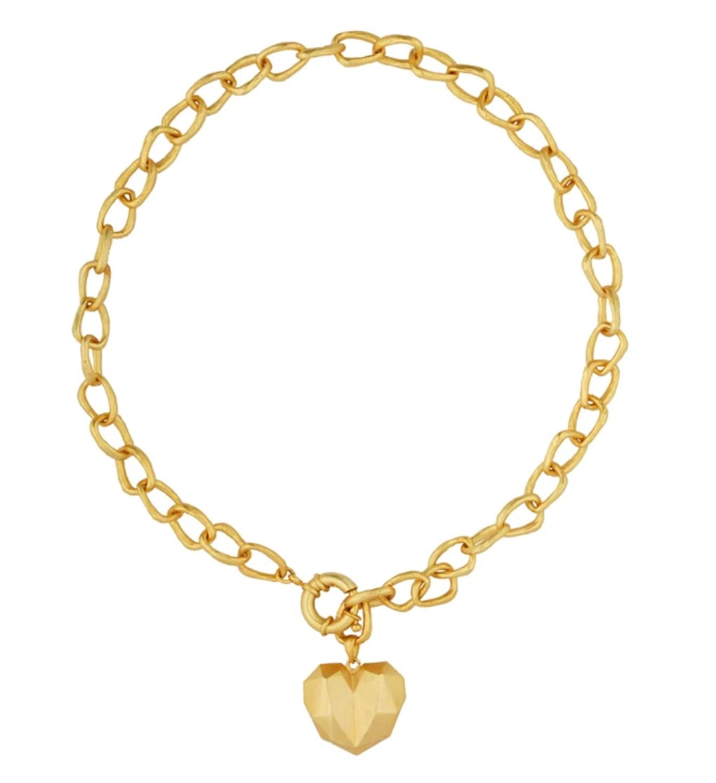 WAYS OF THE HEART LINK NECKLACE